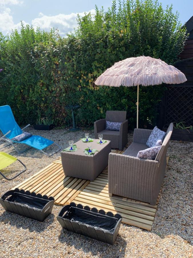 メルヴィル・フランスヴィル・プラージュ Chalet Bord De Mer 6 Couchagesヴィラ エクステリア 写真